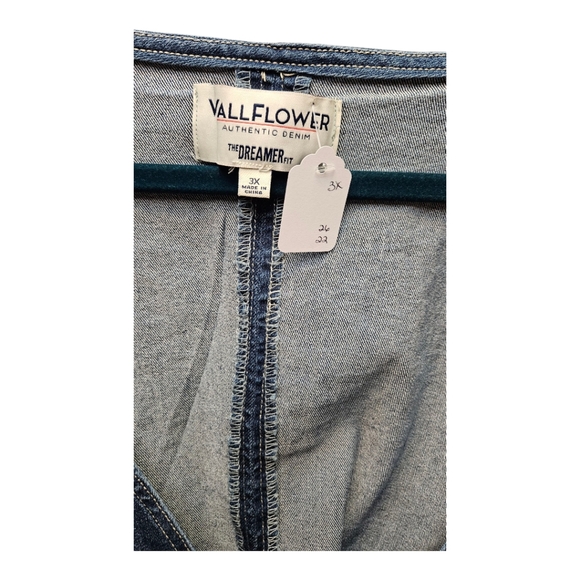Wallflower Women's Blue Denim Tank Top - Picture 3 of 3